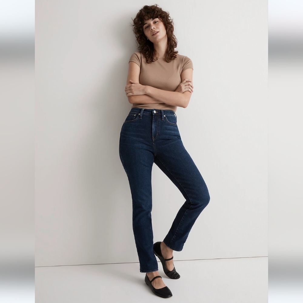 Madewell curvy perfect vintage jean myers wash instacozy edition